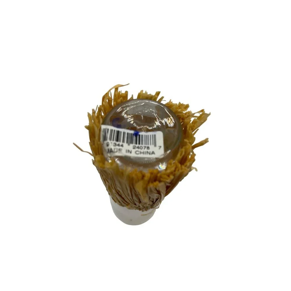 Hawaiian Souvenir Shot Glass Aloha With Grass Hula Skirt 2 ounce